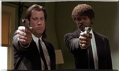 Scene from the movie Pulp fiction