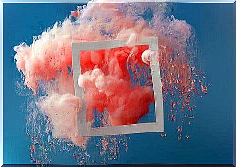 Pink cloud symbolizes accepting the unexpected