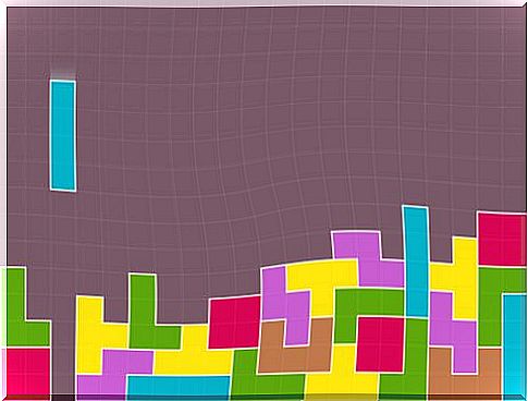 Screenshot of tetris